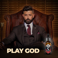 Beardo Godfather Lite Beard and Moustache Oil (30 ml x Pack of 2) | Beard Oil for men | Non-Sticky, Light; Almond Oil, Aloe vera, Vitamin E, Shiny Nourished Beards