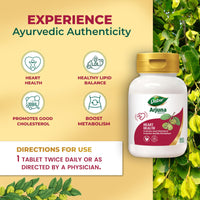 DABUR Arjuna Tablets - 60 Tabs | Promotes Heart Health | Manages Cholesterol Level | Promotes Healthy Metabolism,Pack of 1