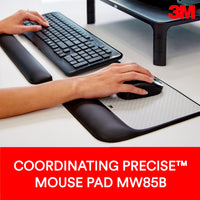 3M Gel Wrist Rest for Keyboards, Soothing 3M Gel Technology and Satin Smooth Cover for All Day Comfort and Support, Durable and Easy to Clean, 19
