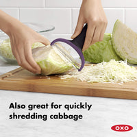 OXO Good Grips Large Vegetable Y Prep Peeler, Black Large Y-Peeler Corn Prep Peeler