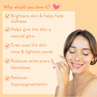 WishCare Pure Glow Face Toner - 5% Fruit AHA, Hyaluronic Acid, Niacinamide & Oranges - For Glowing, & Pore Minimizing - 200ml, (PGFT200)