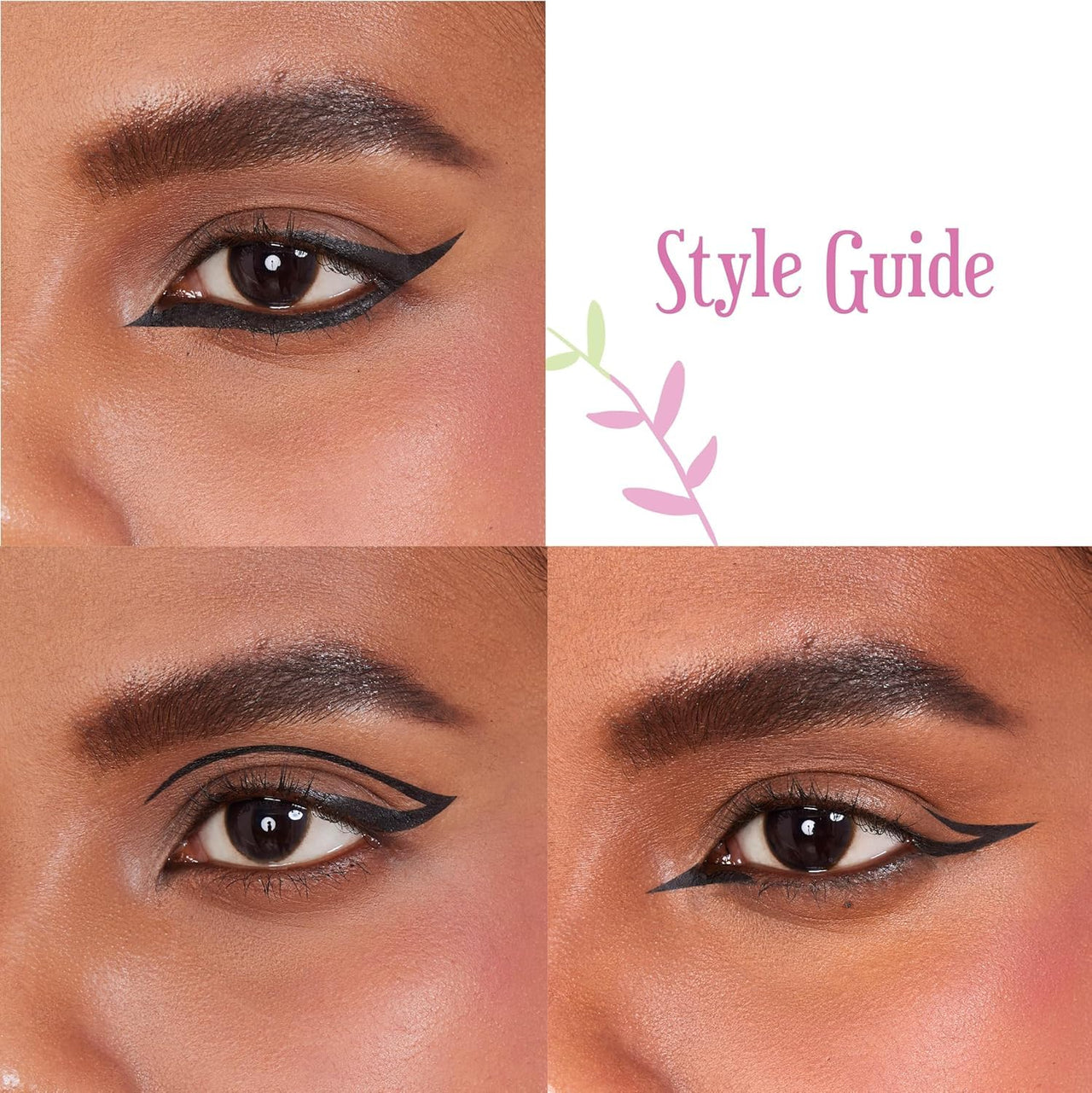 Tint Cosmetics Set of 2 Emily in Paris Liquid Eyeliner, Long-lasting, Matte Black Finish. Waterproof & Lightweight, Smudge-Proof and Transfer-Proof, One-stroke Smooth Application With a Precise Tip (10ml Each)