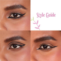 Tint Cosmetics Set of 2 Emily in Paris Liquid Eyeliner, Long-lasting, Matte Black Finish. Waterproof & Lightweight, Smudge-Proof and Transfer-Proof, One-stroke Smooth Application With a Precise Tip (10ml Each)
