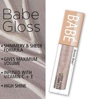 Seven Seas Babe Glittery Lip Gloss With High Shine Lip Color For Glossy Look |Lightweight Non Sticky Lip shiner For Moisturizing Lips (Penny_7ml)