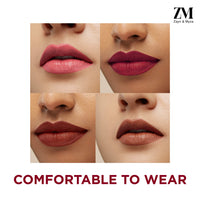 ZM Transfer-Proof Power Matte Bullet Lipstick, Vegan, 3.2 g (Marvellous Mauve)