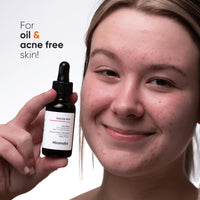 Minimalist Anti-Acne 2% Salicylic Acid Face Serum for All Skin Types | Reduces Blackheads,Oiliness, Excess Oil & Bumpy Texture | BHA Based Exfoliant | 30 ml