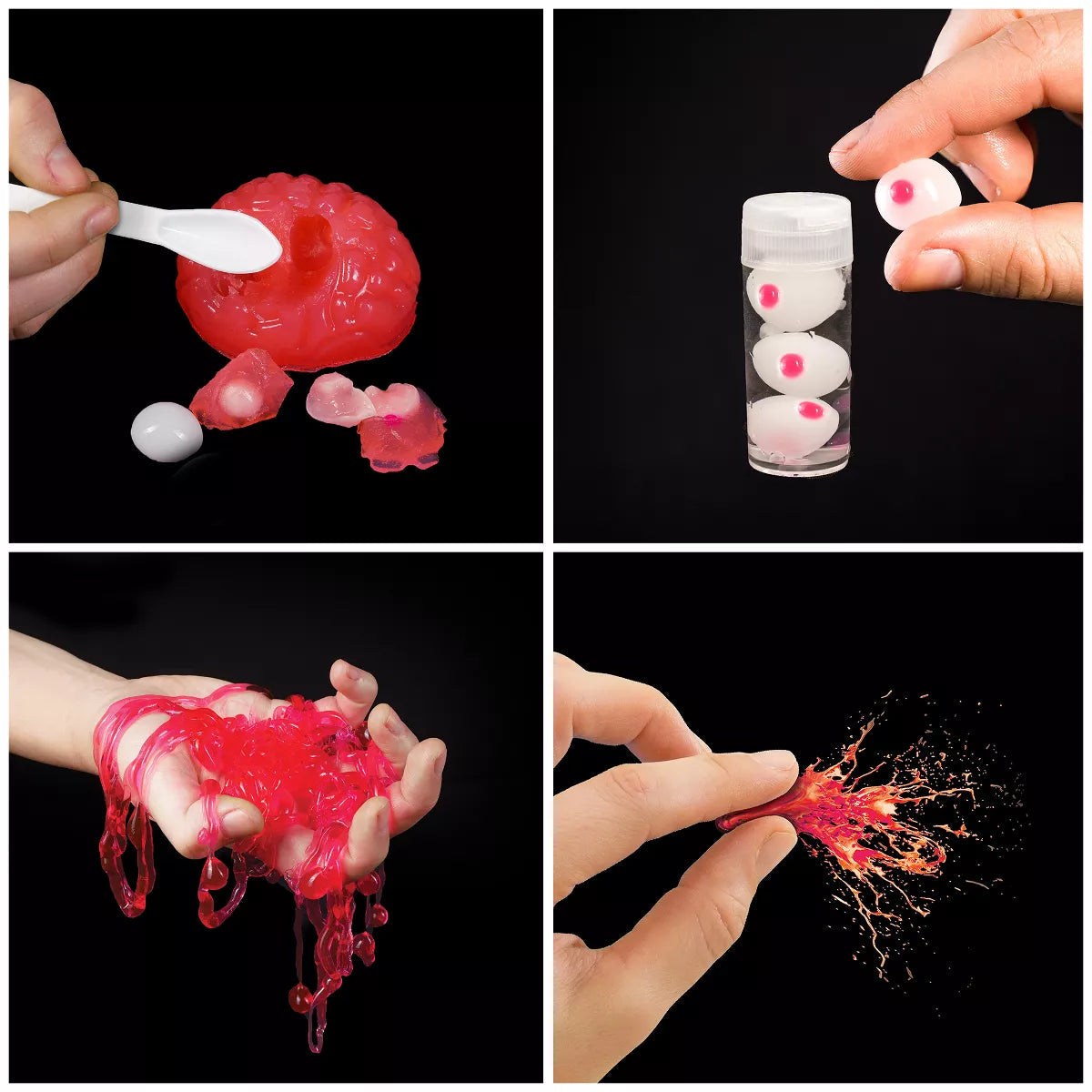 NATIONAL GEOGRAPHIC Gross Chemistry Set - 10 Gross Science Experiments for Kids, Dissect a Brain, Burst Blood Cells, and More, Great STEM Science Kit for Kids Who Love Gross Science Experiments