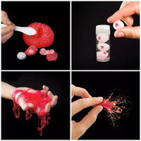 NATIONAL GEOGRAPHIC Gross Chemistry Set - 10 Gross Science Experiments for Kids, Dissect a Brain, Burst Blood Cells, and More, Great STEM Science Kit for Kids Who Love Gross Science Experiments