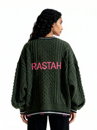 Raastah - Cable - knit Logo Sweater