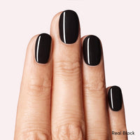 One Gel Color & Magnetic Duo - Midnight - Real Black & Rogue Magnetic Gel - 3-In-1 Base Coat, Nail Color & Top Coat - Gel Nail Polish Set