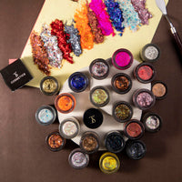 gel glitter eyeshadow Hair Gel Glitters Body Glitter Holographic Chunky Glitter Gel (Empire)