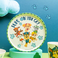 Zak Designs PAW Patrol Kids Dinnerware Set 3 Pieces, Durable and Sustainable Melamine Bamboo Plate, Bowl, and Tumbler are Perfect For Dinner Time With Family (Chase, Marshall, Skye & Friends) 8