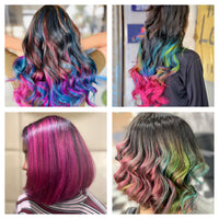 Streax Professional Hold and Play Funky Colours, Hair Color, 100g - Groovry Pink