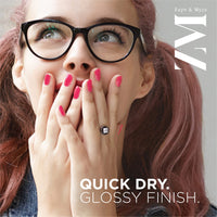 ZM Zayn & Myza Breathable Nail Enamel - Rose Macaroon | Smooth Application | Quick-Drying I Longlasting I Chip-Defiant I Water Permeable | Glossy Finish | 100% Vegan, 6 ml