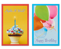 American Greetings Birthday Cards Assortment, Bright and Bold Photography (12-Count)