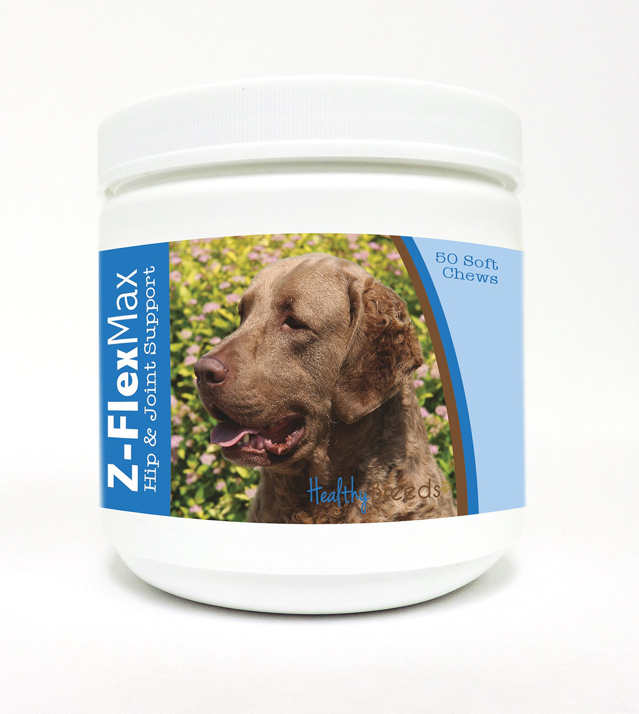 Healthy Breeds Chesapeake Bay Retriever Z-Flex Max Hip and Joint Soft Chews 50 Count 50 Ct