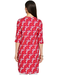 Karigari by Unlimited Women's  Rayon Classic Kurta