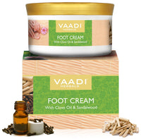 Vaadi Herbals Soothing And Refreshing Pedicure Manicure Spa Kit, 135g and Vaadi Herbals Foot Cream, Clove And Sandal Oil, 150G
