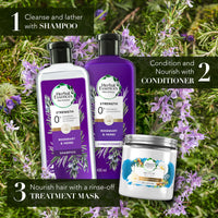 Herbal Essences bio:renew Rosemary and Herbs SHAMPOO, 400ml, No Parabens No Colourants