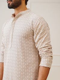 Jompers Embroidered Straight Kurta