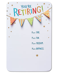 American Greetings Funny Retirement Card (Good things) Good Things Retirement Congratulations Card