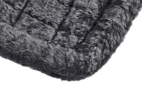 MidWest Homes for Pets Homest for Pets Bolster Dog Bed 30L-Inch Gray Dog Bed or Cat Bed w/ Comfortable Bolster | Ideal for Medium Dog Breeds & Fits a 30-Inch Dog Crate | Machine Wash & Dry