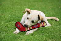 Pets First Dog Toy Tough Nylon with Inner Squeaker Licensed by NHL Washington Capitals Hockey Stick Toy for Dogs & Cats Play Hockey with Your Pet , 16 inch (Pack of 1) (CAP-3232) 16 inches long