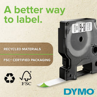DYMO Rhino Industrial Permanent Polyester Labels, 3/4
