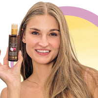 DR.RASHEL Onion Oil - Black Seed Onion Hair Oil With Comb Applicator - Controls Hair Fall - No Mineral Oil, Silicones & Paraben - 100 ml