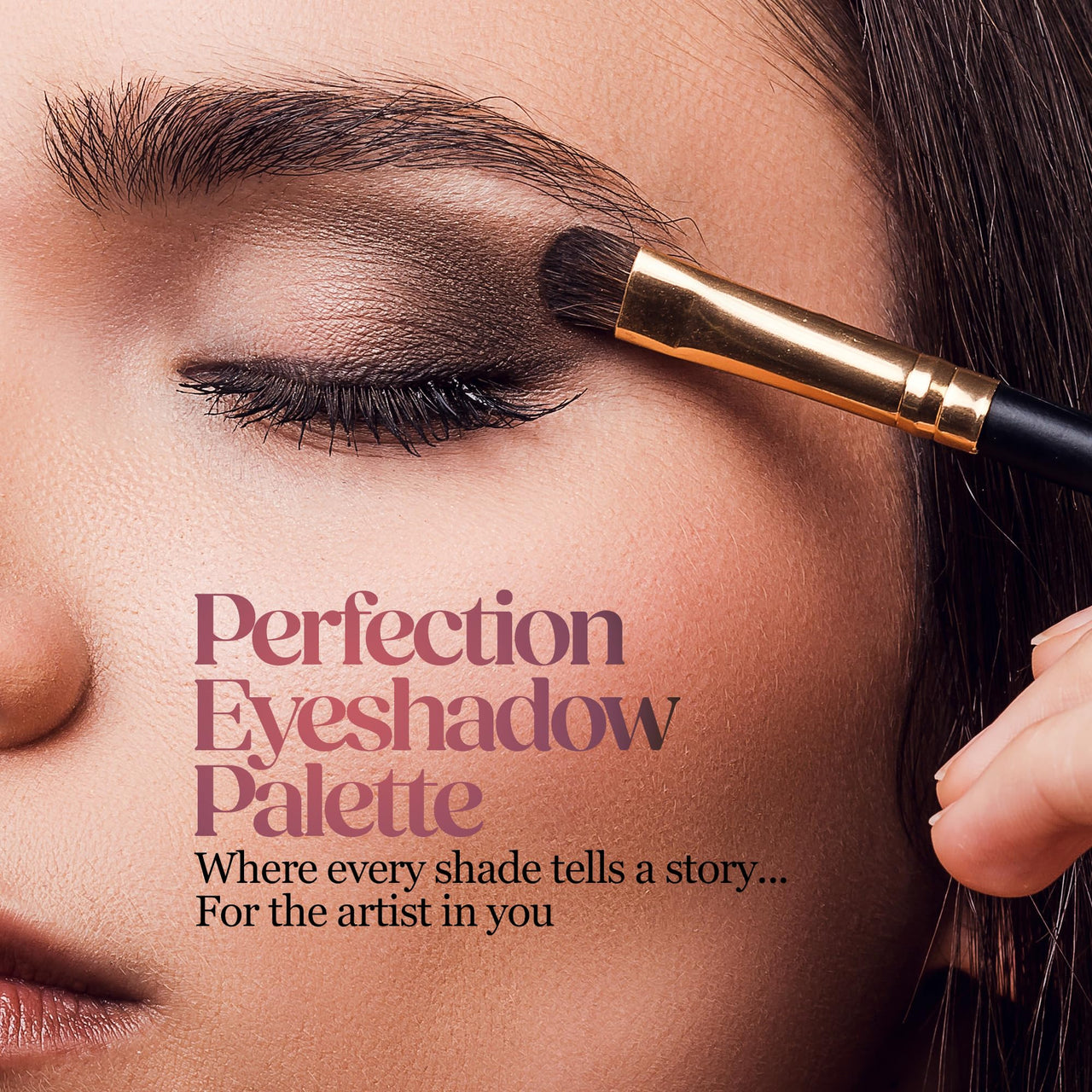 Hilary Rhoda Perfection Eyeshadow Palette|Highly Pigmented Eyeshadow Palette|Matte&Shimmer Finish|Long Lasting Eyeshadow For Women|Blendable Eyeshadow|20.8G|16 Shades (Shade 3),Multicolor