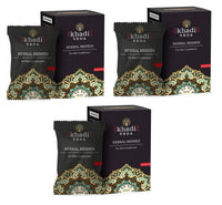 Khadi Veda Herbal Mehndi Henna Powder 100gm each (Pack of 3)(Black)