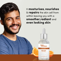 Man Matters Rejuv Face Serum | Radiant Skin, Fights Acne, Acne Scars, Aging & Dark Spots | 10% Niacinamide & 2% Kakadu Plum (The purest form of Vitamin C) | Co-created by Dermatologists | 30 ml