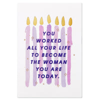 American Greetings Birthday Card for Her (So Worth Celebrating)