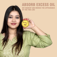 Shryoan Banana Luxury Loose Powder|Oil Control Banana Loose Powder | Make Up Setting Loose Powder| Long-lasting Coverage Reduces Shine (Pack of 1)