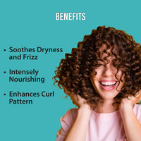 XO Curls Hydrating Conditioner with Argan Oil and Aloe Vera; a Curly Hair Therapy Range that gives Women & Men frizz-free, soft natural curls