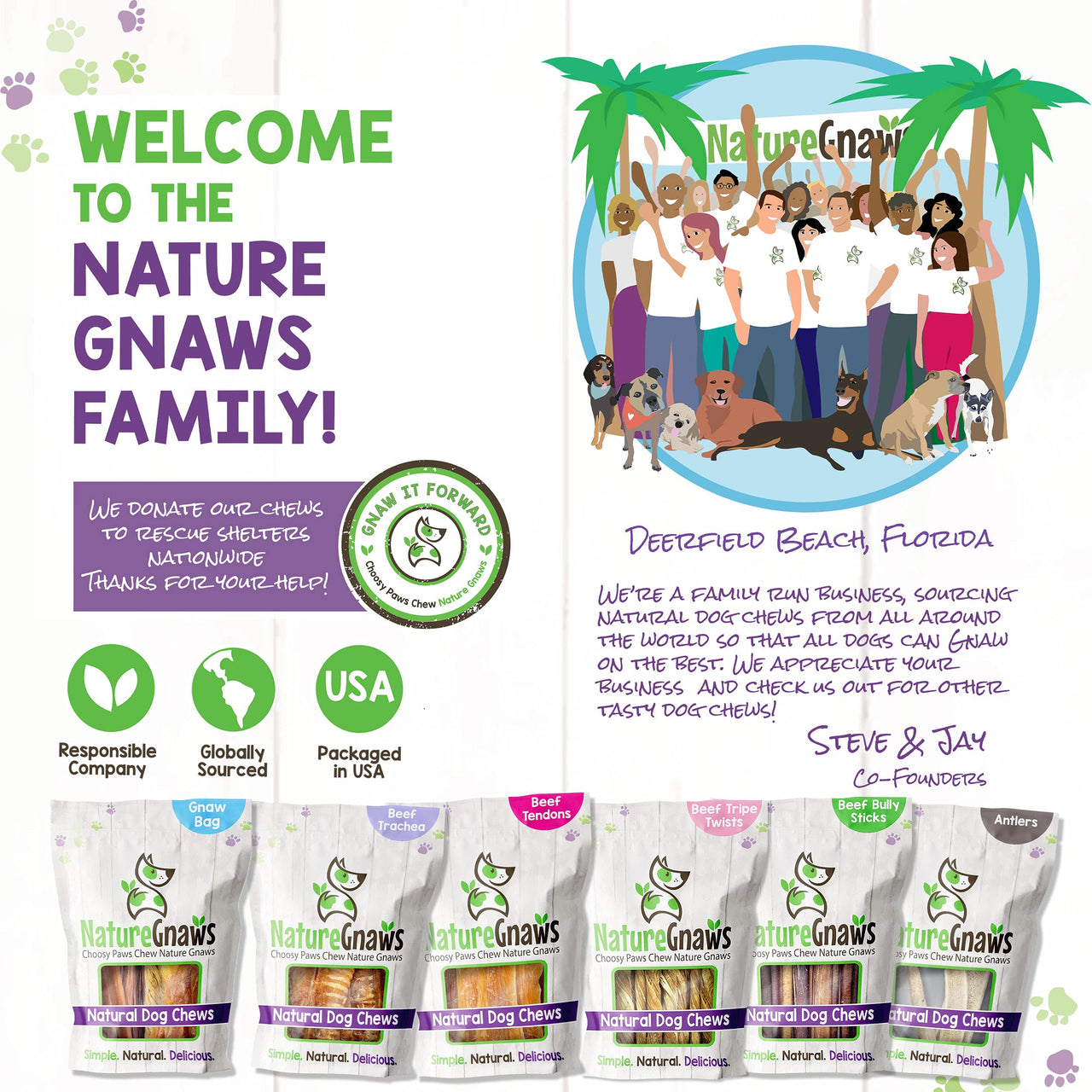 Nature Gnaws - Extra Thin Bully Sticks for Dogs - Premium Natural Beef Bones - Long Lasting Dog Chew Treats for Small Dogs & Puppies - Rawhide Free - 6 Inch 1 Count (Pack of 1)