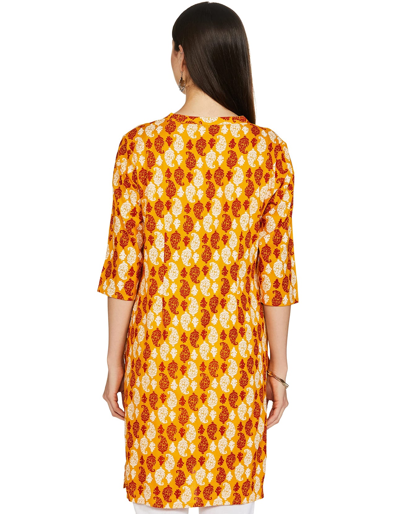 Karigari by Unlimited Women's  Rayon Classic Kurta