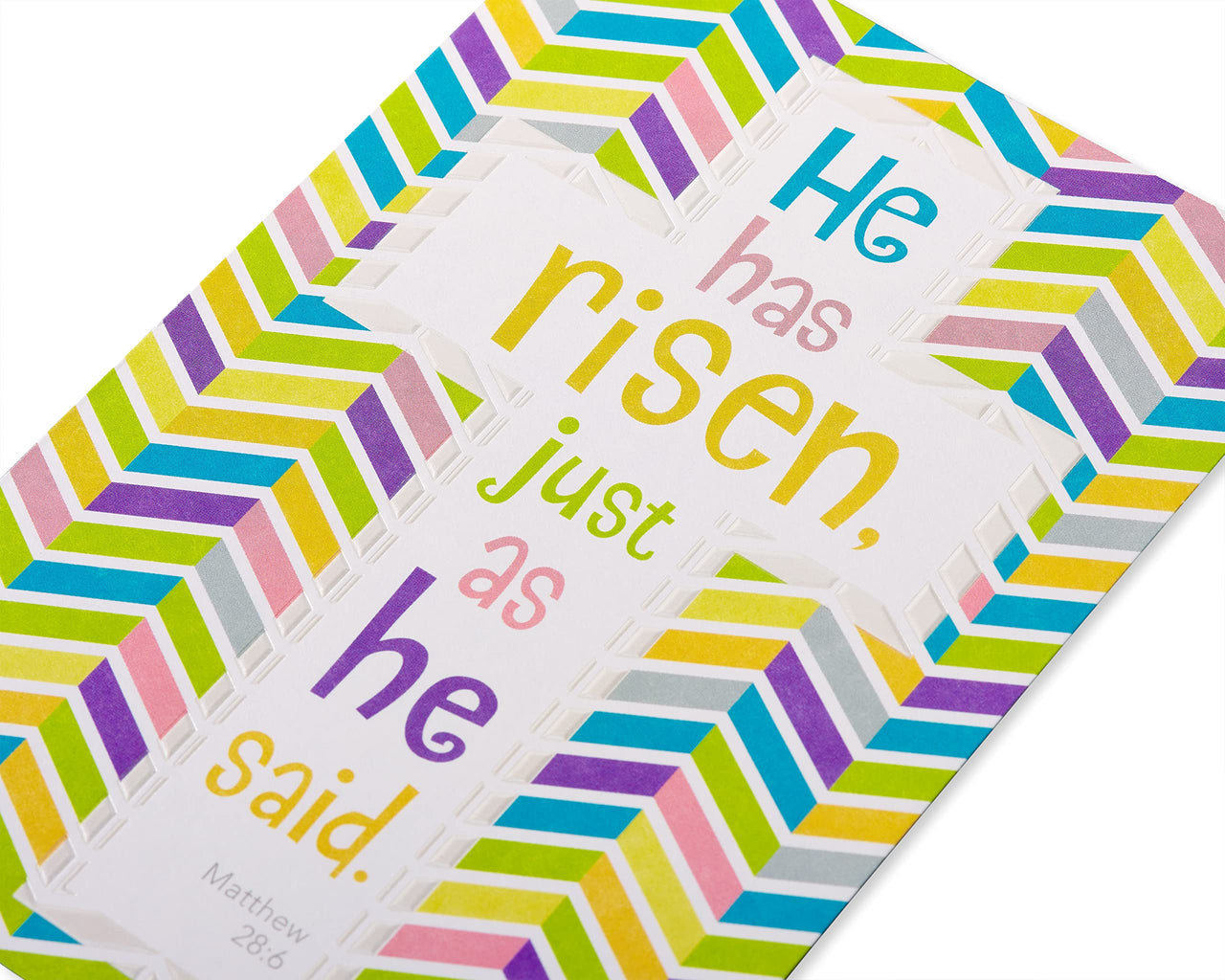 American Greetings Religious Easter Cards with Envelopes, He Has Risen (6-Count) The Love Jesus Feels for You