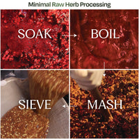 Sacred Grove Condition & Repair Hair Mask | Hydrates Rough & Dry Hair | Marshmallow Root, Flaxseed & Hibiscus | Made with 10 Potent Raw Herbs | At-Home Hair Spa | Paraben, Sulphate-Free | 200 gms