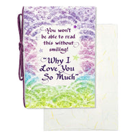 Blue Mountain Arts Love CardRomantic Card, Anniversary Card, Thinking of You Card, or Just Because Card (You wont be able to read this without smiling! Why I Love You So Much)