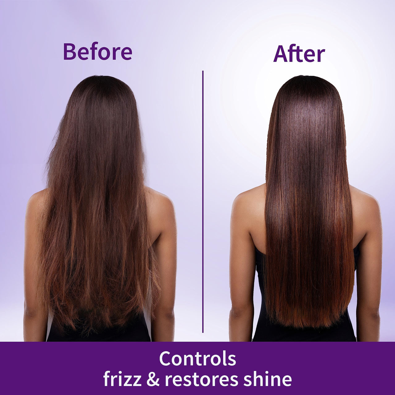 Ayouthveda Purple Rice Hair Conditioner with Rice Water & Kernel Protein | Repairs Damage, Controls Frizz & Enhances Volume | Enriched with Eggplant, Betel & Guava Leaves | For All Hair Types | 200ml