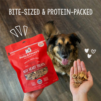 Stella & Chewy's  Freeze-Dried Raw Single Ingredient Chicken Hearts Dog Treats, 3 oz. Bag 3 Ounce (Pack of 1)