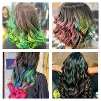 Streax Professional Hold & Play Funky Colour, Hair Color, 100g - Perky Green