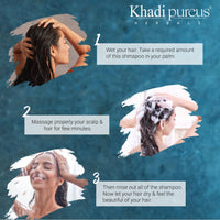 Khadi Pureus Herbals Shreekesha Rosemary Anti Hair Fall Shampoo for Hair Growth, Reduce Hair Loss & Damage, Hair Fall Control, Anti Dandruff & Frizzy hair | Herbal Hair Cleanser with properties & Pure Powerful Natural Ingredients for Women & Men (900 ml)