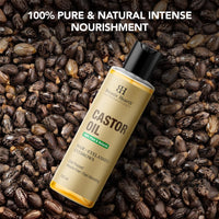 Botanic Hearth 100% Pure Castor Oil (Arandi) – Cold-Pressed, Hexane-Free for Hair Growth, Eyelashes, Eyebrows & Skin Care – 150ml