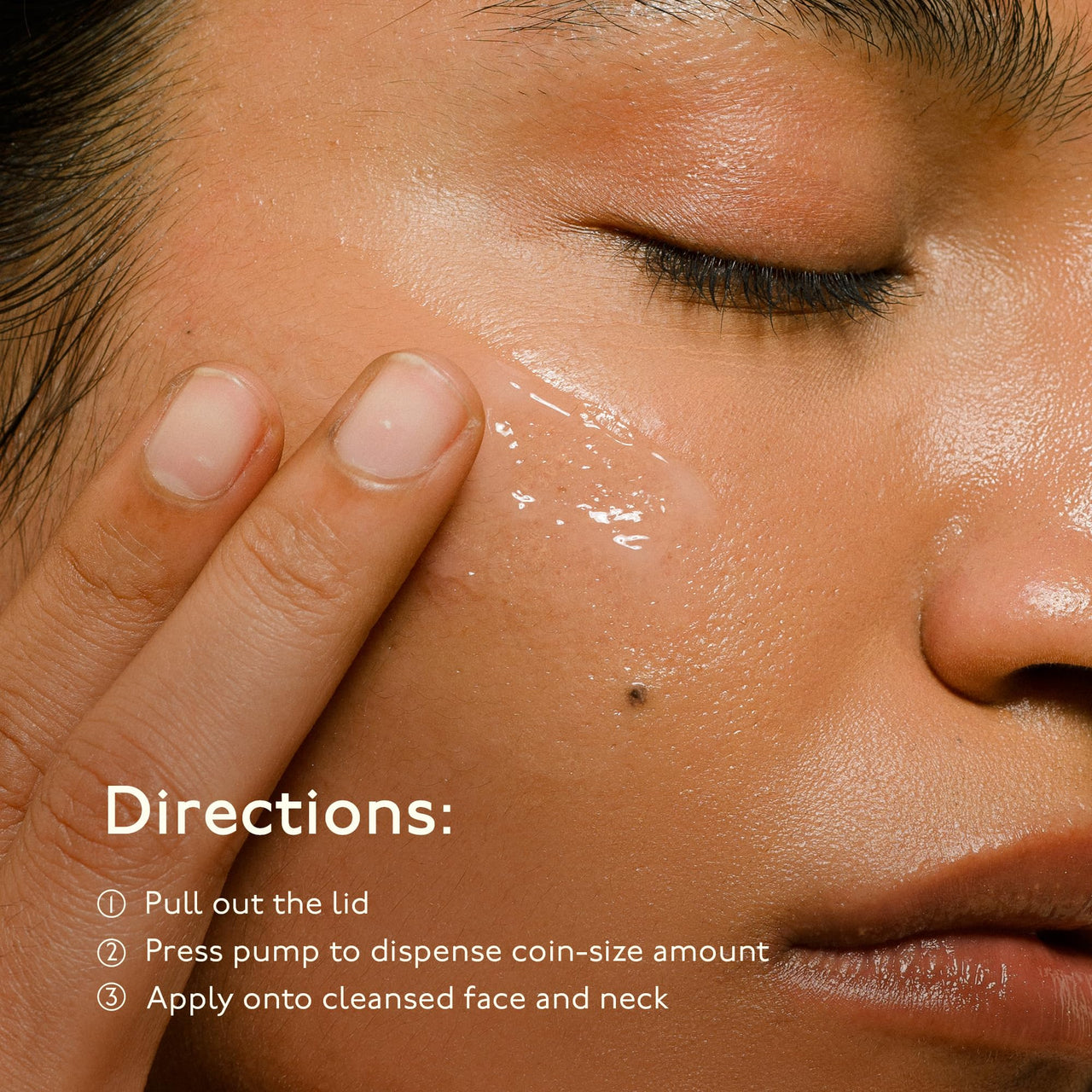 Asaya Running Deep Intense Face Moisturizer Gel |72-Hour Hydration & Glow with Vitamin C, Pentavitin & Natural Rose Extracts | For All Skin Types| specially for Melanin-Rich Skin (50g)