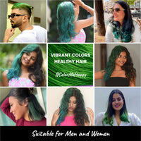 2.Oh! Italian- Emerald Green Hair Color For Women & Men | Ammonia-Free DIY Semi Permanent Hair Color | Enriched with Argan Oil | Lasts upto 12-15 Washes | Pack of 2
