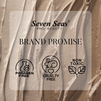 Seven Seas Mousse Foundation for All Skin Type Foundation & Concealer | Lightweight, Full Coverage concealer Foundation Matte Finish with SPF | Long Lasting Foundation for Face Makeup (Nude Beige)