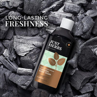 Just Herbs Grooming Kit for Men - Face and Body Scrub, Charcoal Body Wash, Rosemary Beard Oil & Hair Serum Combo Set