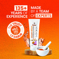 DABUR Kesar Ubtan Face Wash-100Ml|Enriched With Natural Turmeric, Niacinamide & Saffron To Brighten, Tone And Gently Exfoliate Skin|For Removing Tan, Dark Spots, Dirt & Impurities|For Men & Women